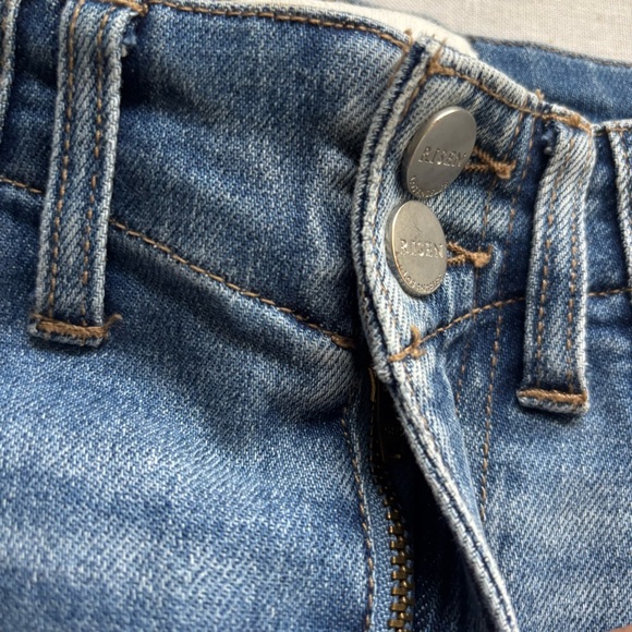 RISEN Mid Rise Slouchy Barrel Ankle Jeans Medium Wash Size 25 PGA21178 - Picture 6 of 13